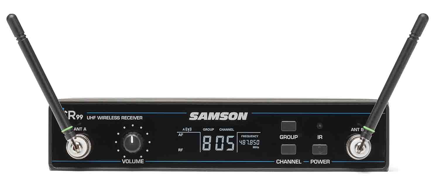 Samson SWC99HQ8-D Concert 99 Handheld Frequency Agile UHF Wireless System - Hollywood DJ