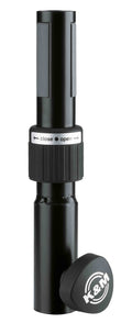 K&M 21441 Adapter Sleeve with Ring Lock - Black - Hollywood DJ