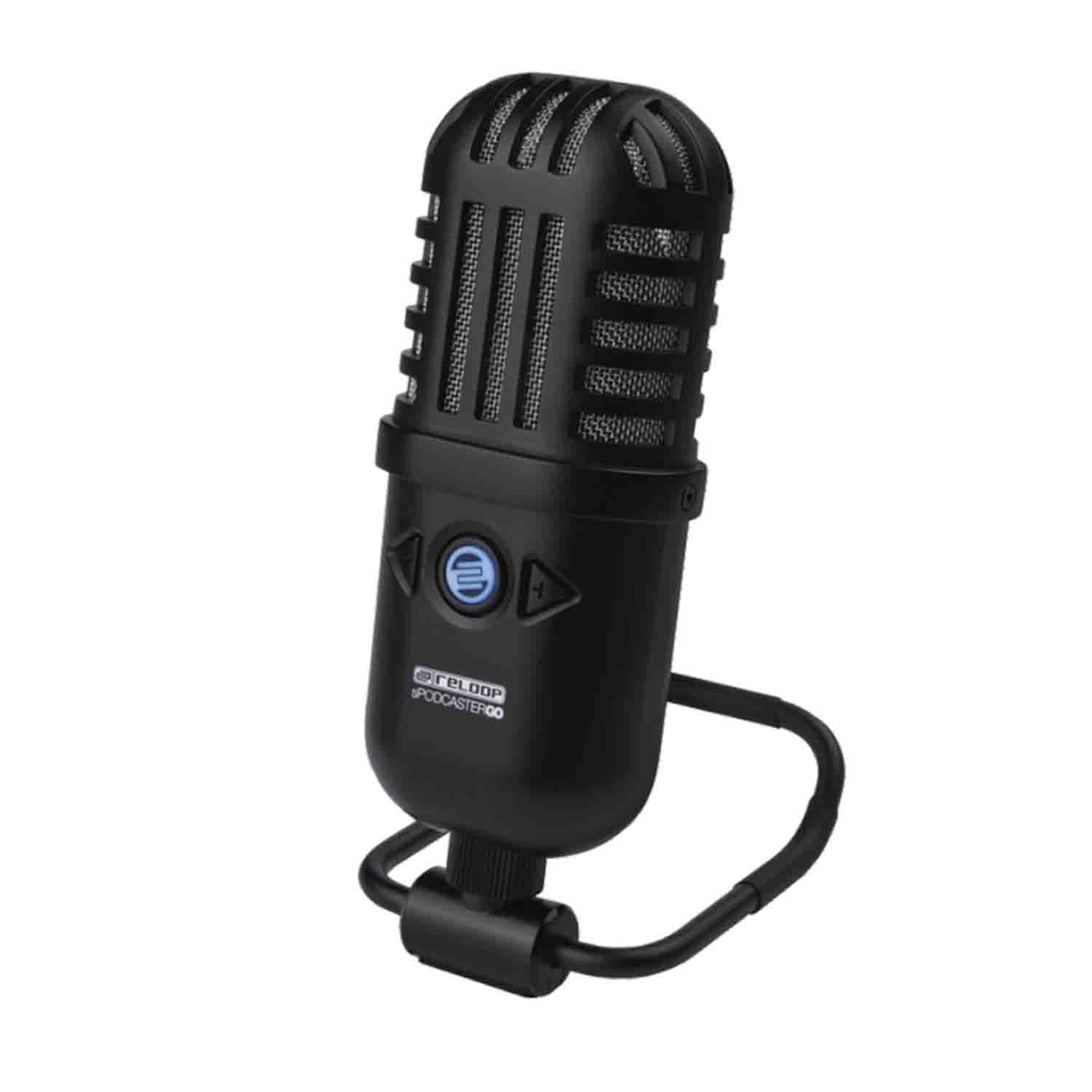 Reloop sPODCASTER-GO Professional USB Podcast Microphone - Hollywood DJ