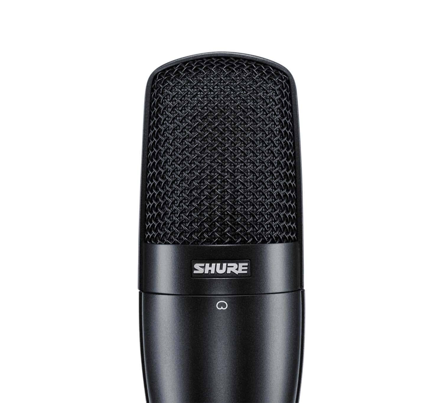 Shure SM27SC Cardiod Side Address Condenser Microphone - Hollywood DJ