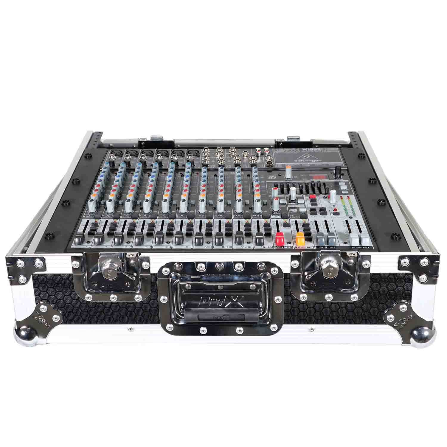 ProX T-MC DJ Flight Case For Universal 10U 19" Topload Rack Mountable Live Sound Mixer - Hollywood DJ