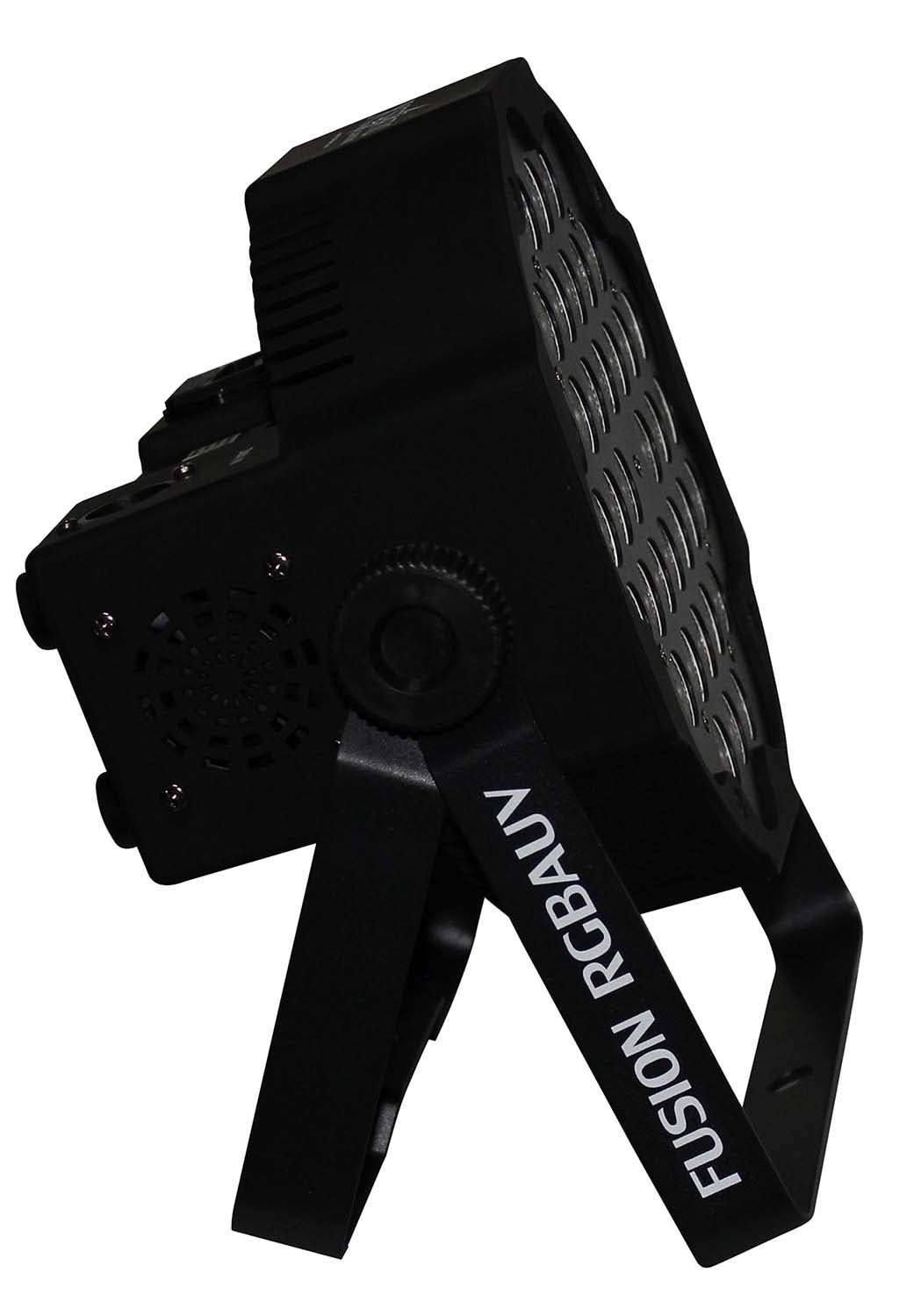 ProX X-PAR36RGBAUV-1W IRC, Fusion RGBA UV Par 36x 1W LED Slim Par fixture Black Housing - Hollywood DJ
