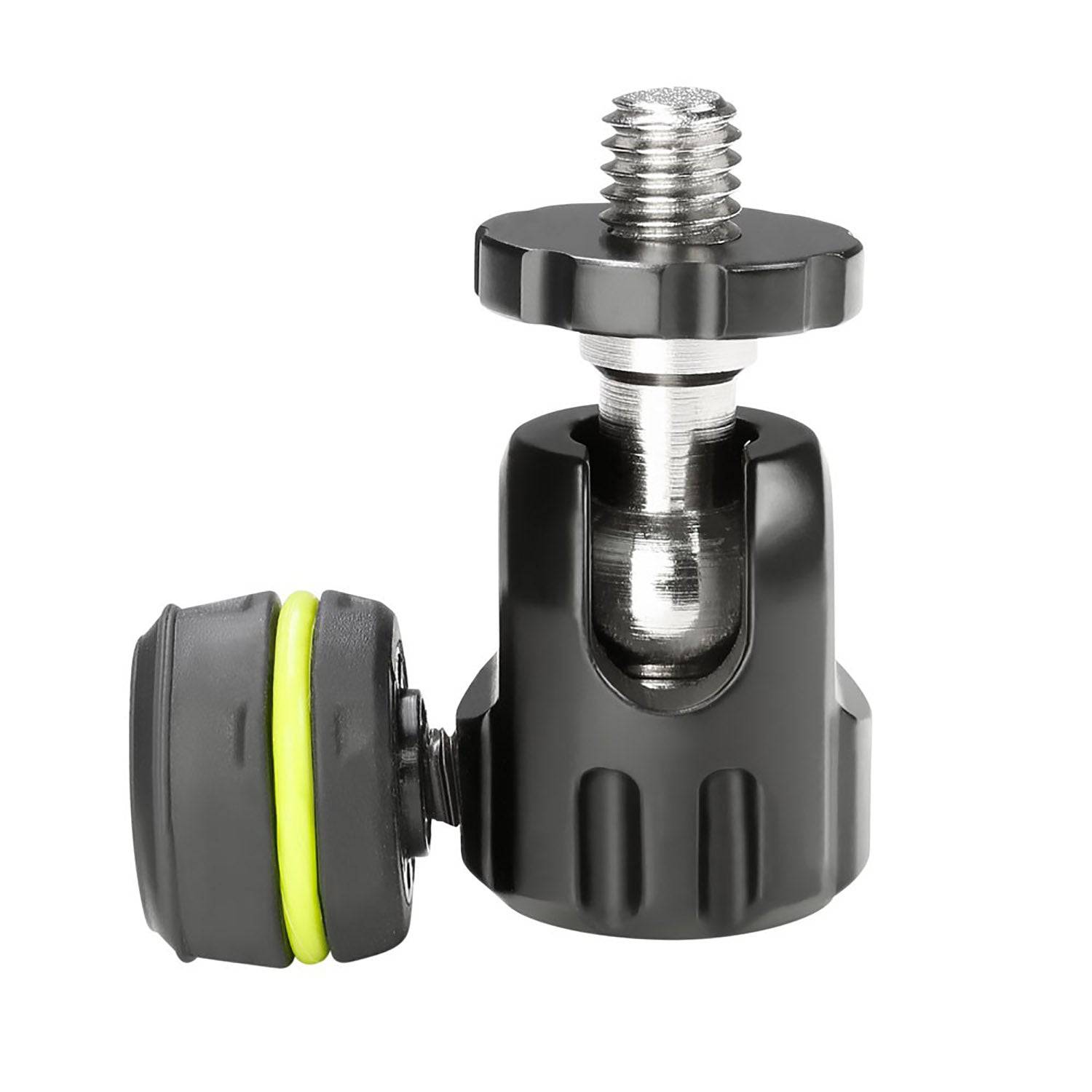 Gravity GMSQT1B Quick Tilt Ball Joint Microphone Adapter - Hollywood DJ