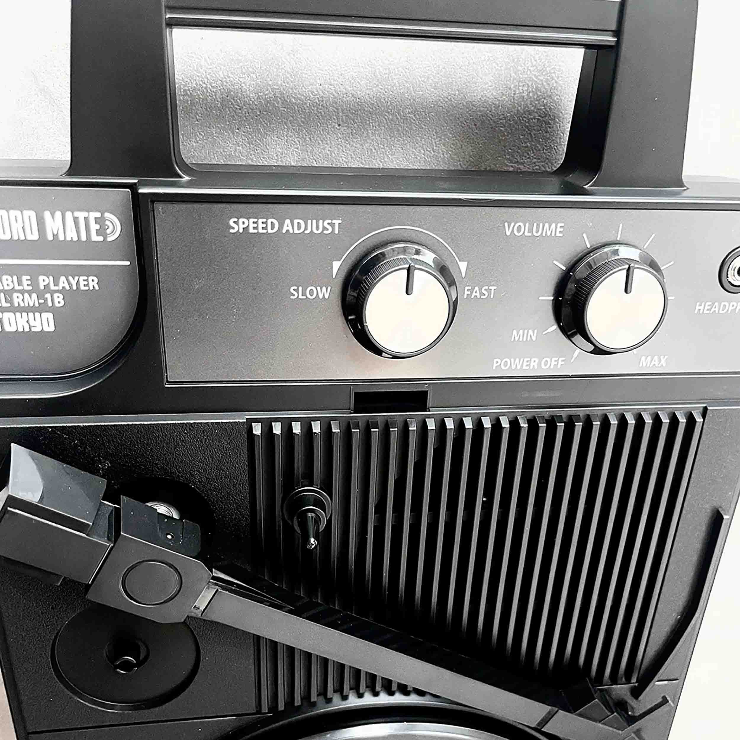 Stokyo RM-1B Record Mate Portable Record Player - Black Edition - Hollywood DJ