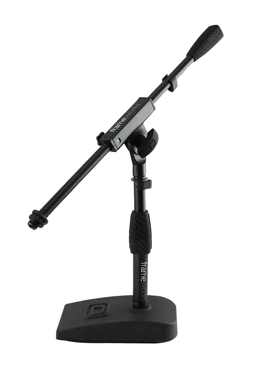 Gator Frameworks GFW-MIC-0821 Compact Base Bass Drum and Amp Mic Stand - Hollywood DJ