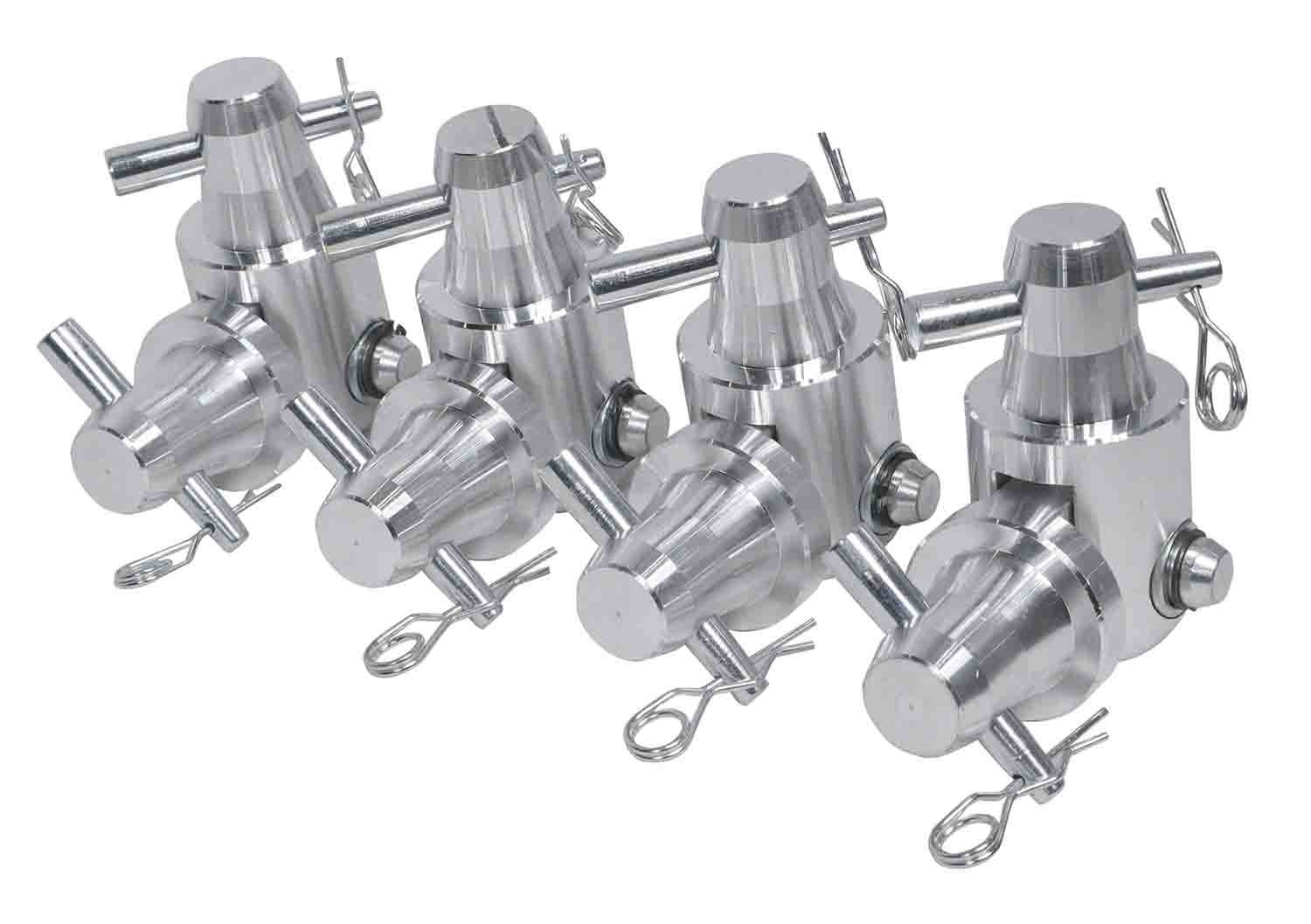 PROX XT-HINGEX4 Pack of 4 Conical Single Tube Hinge Unit for F31 F32 F34 - Hollywood DJ