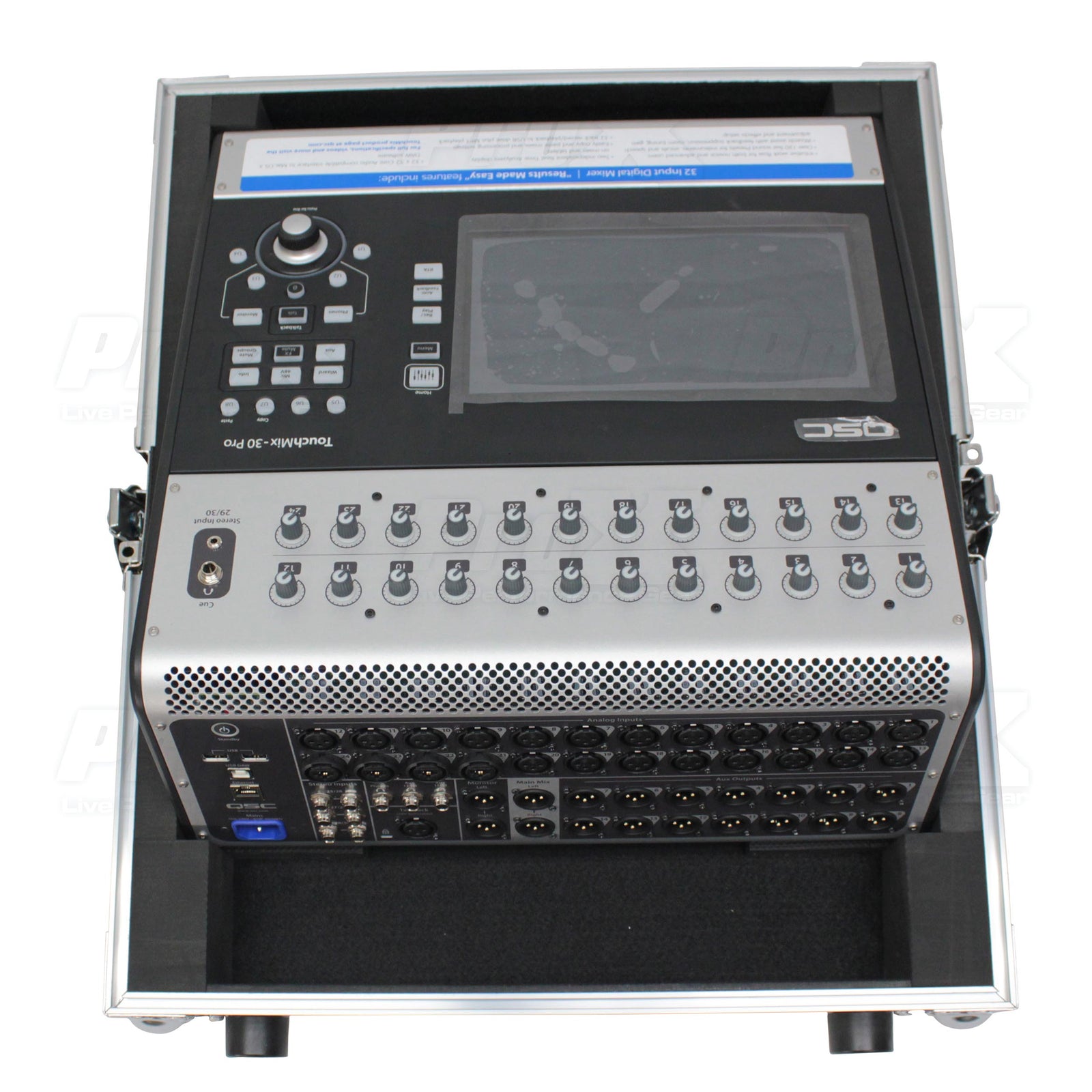 ProX XS-QSCTMIX30 DJ Road Case for QSC Touchmix 30 Mixer - Hollywood DJ