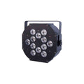 ColorKey WaferPar Hex 12 MKII, Powerful 180W Slim Par with 12x15W 6-in-1 LED Light - Hollywood DJ
