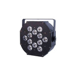 ColorKey WaferPar Hex 12 MKII, Powerful 180W Slim Par with 12x15W 6-in-1 LED Light - Hollywood DJ