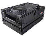 ProX XS-CDBL, DJ Flight Case for Large Format CD-Media Player - Black - Hollywood DJ