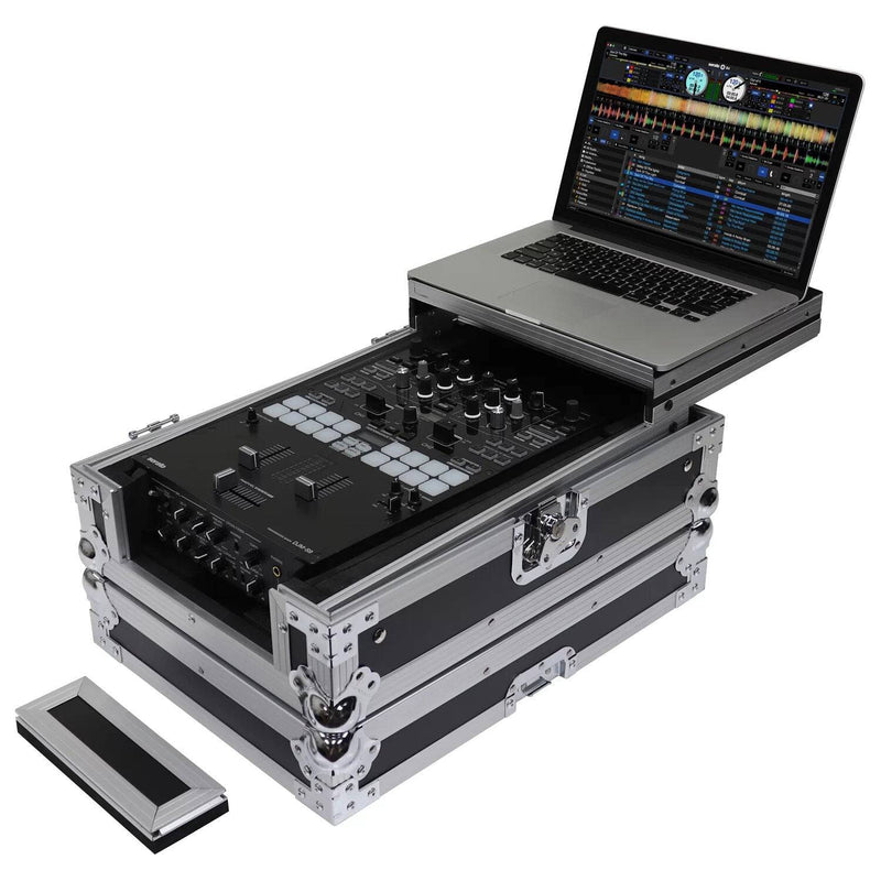 Odyssey FZGS10MX1XD 10″ Format DJ Mixer Case with Extra Deep Rear Compartment - Hollywood DJ