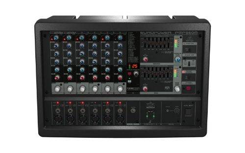 Behringer PMP560M, 500W 6-channel Powered Mixer - Hollywood DJ