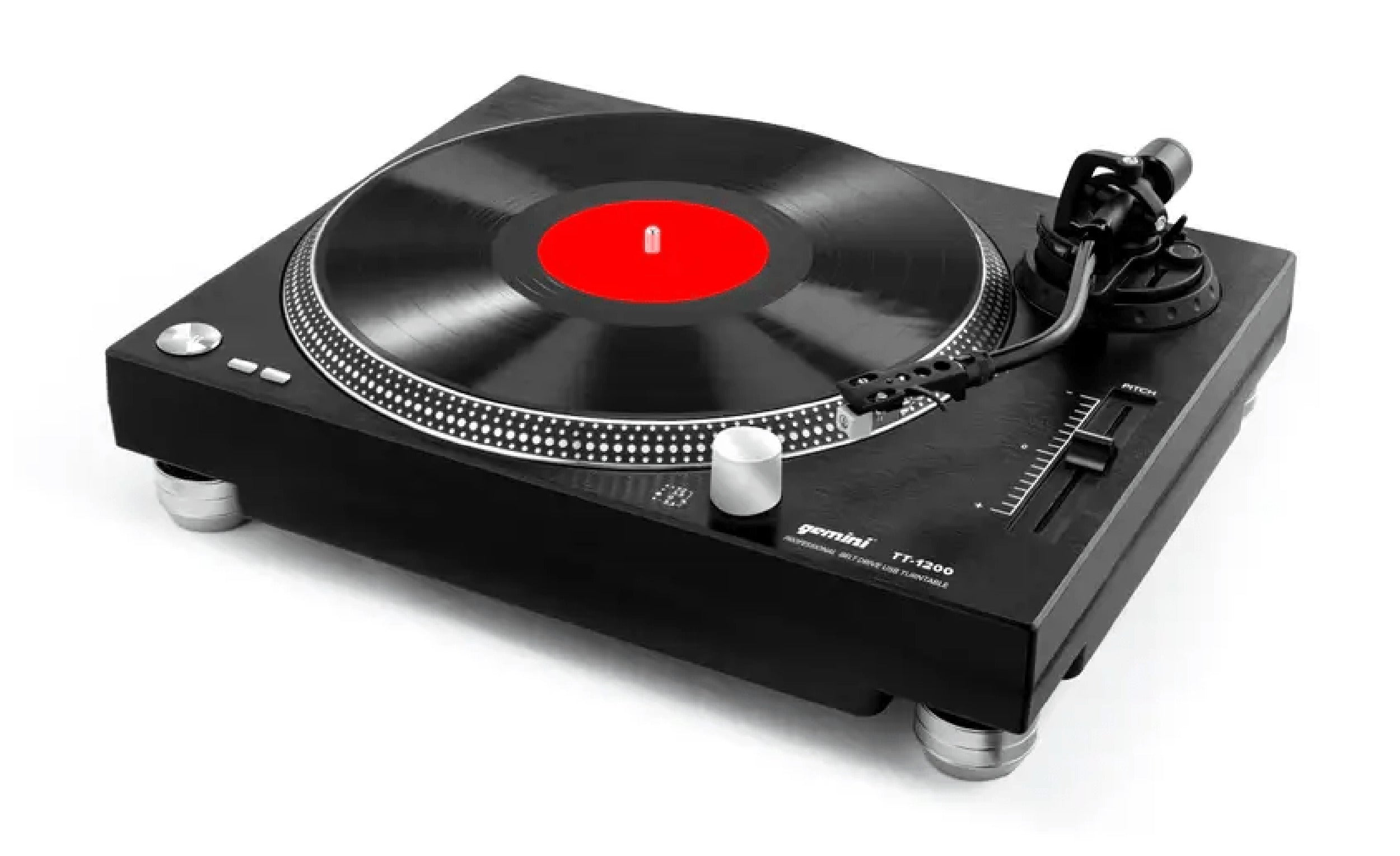 Gemini Sound TT-1200 Belt Drive Turntable with Usb Interface - Hollywood DJ