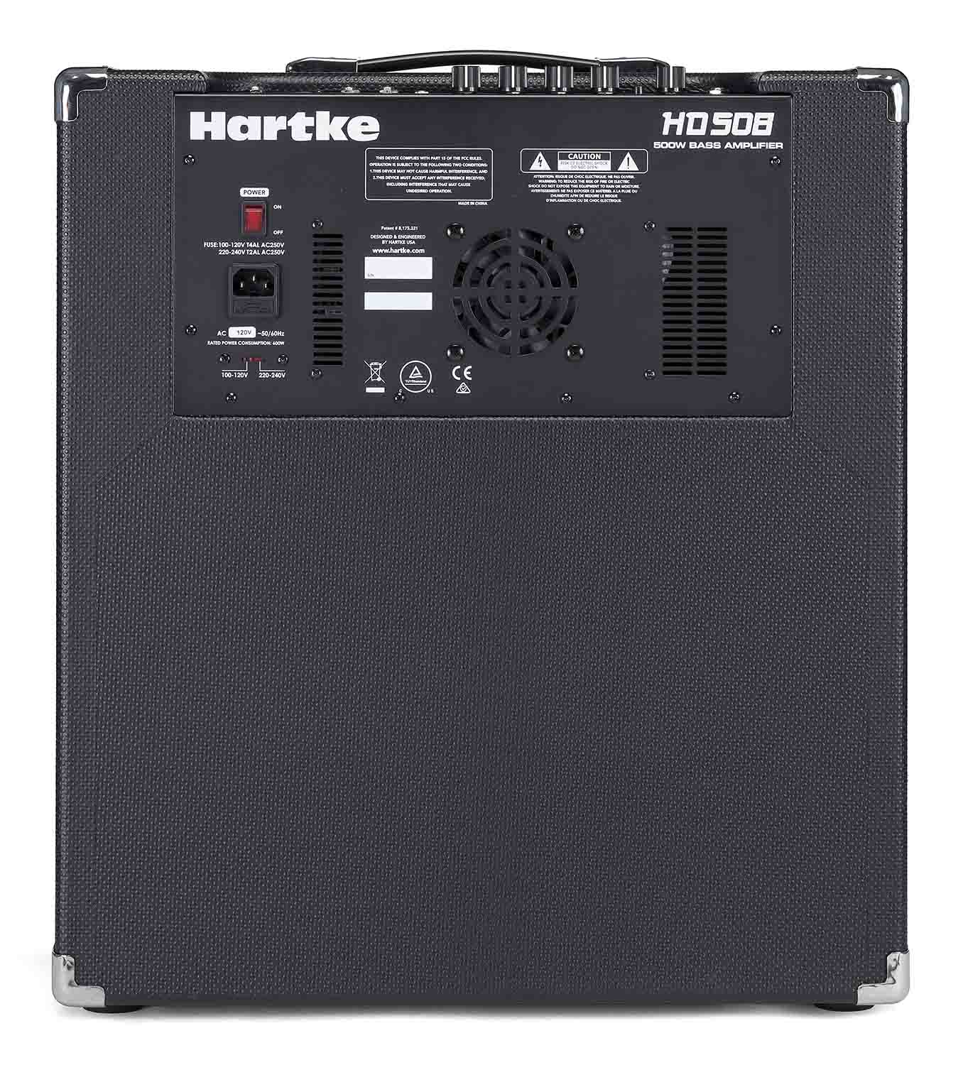 Samson HD508, 500-Watt 4x8 Bass Combo Amplifier - Hollywood DJ