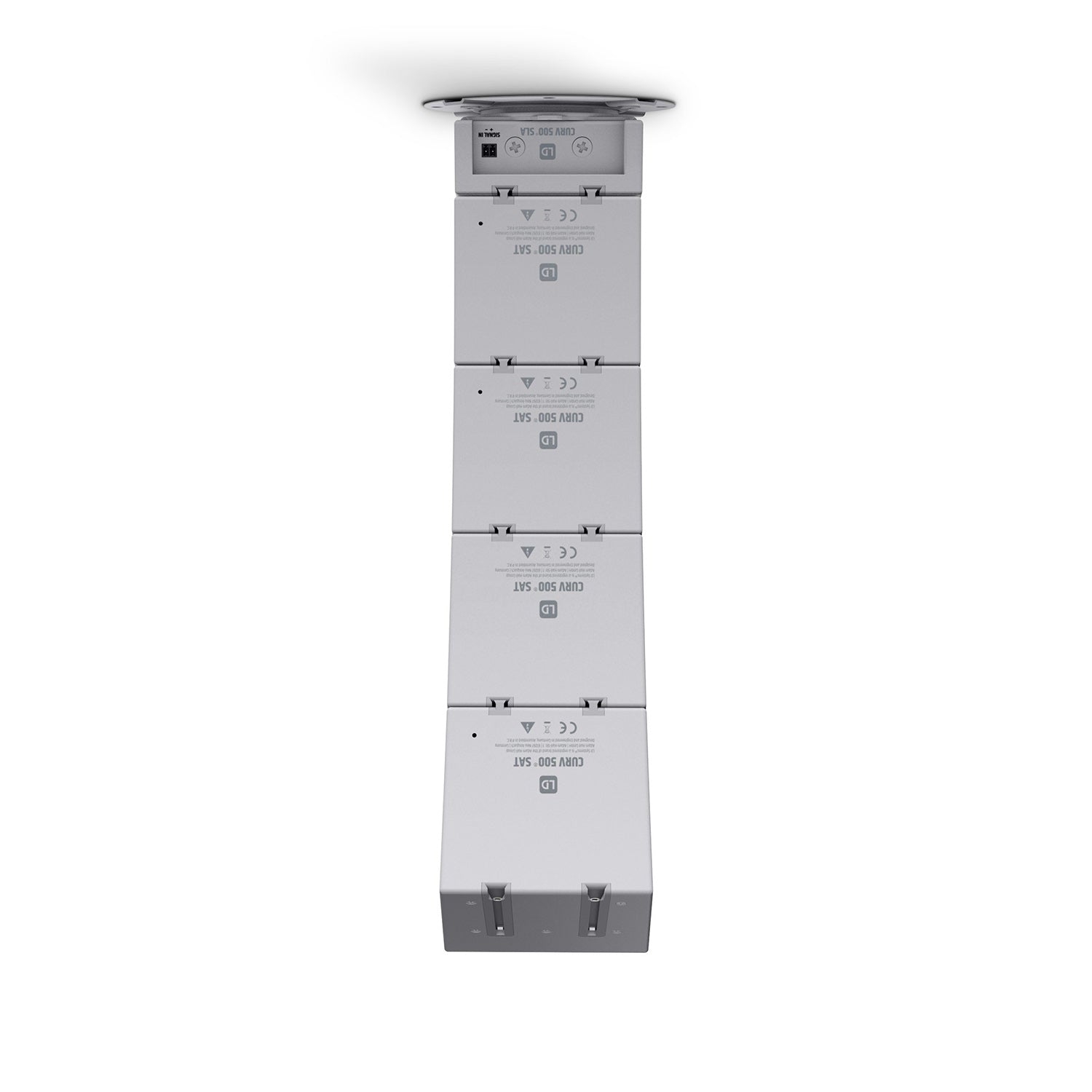 LD Systems CURV500CMBW Ceiling Mounting Bracket For CURV 500 Satellites - White - Hollywood DJ