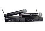 Shure SLXD24D/B58 Dual Wireless System with 2 SLXD2/B58 Handheld Transmitters - Hollywood DJ