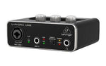 Behringer UM-2, 2X2 USB audio Interface - Hollywood DJ