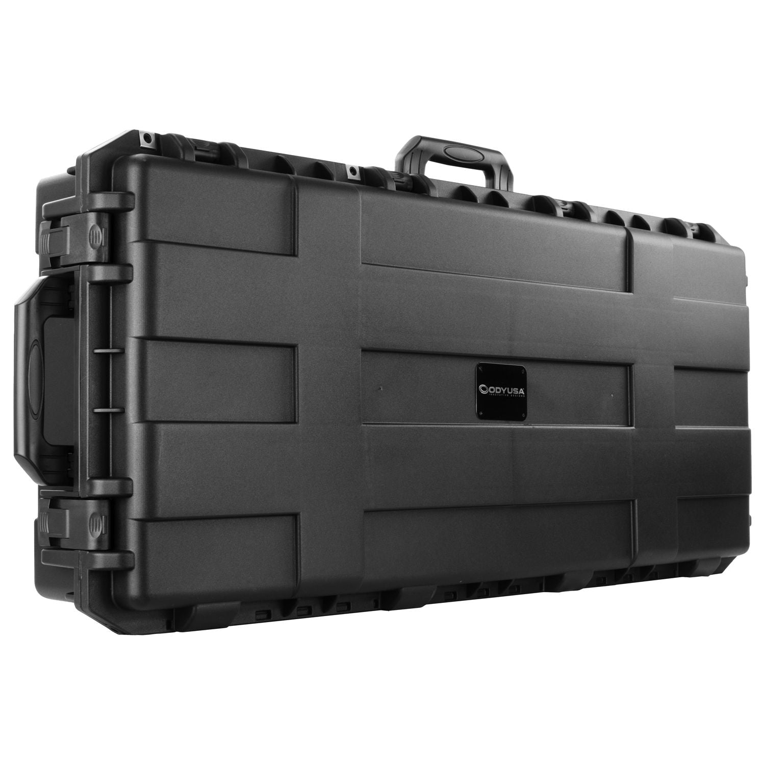 Odyssey VU441707W Bottom Interior Injection-Molded Utility Case with Wheels - 44″ x 17.75″ x 7″ - Hollywood DJ