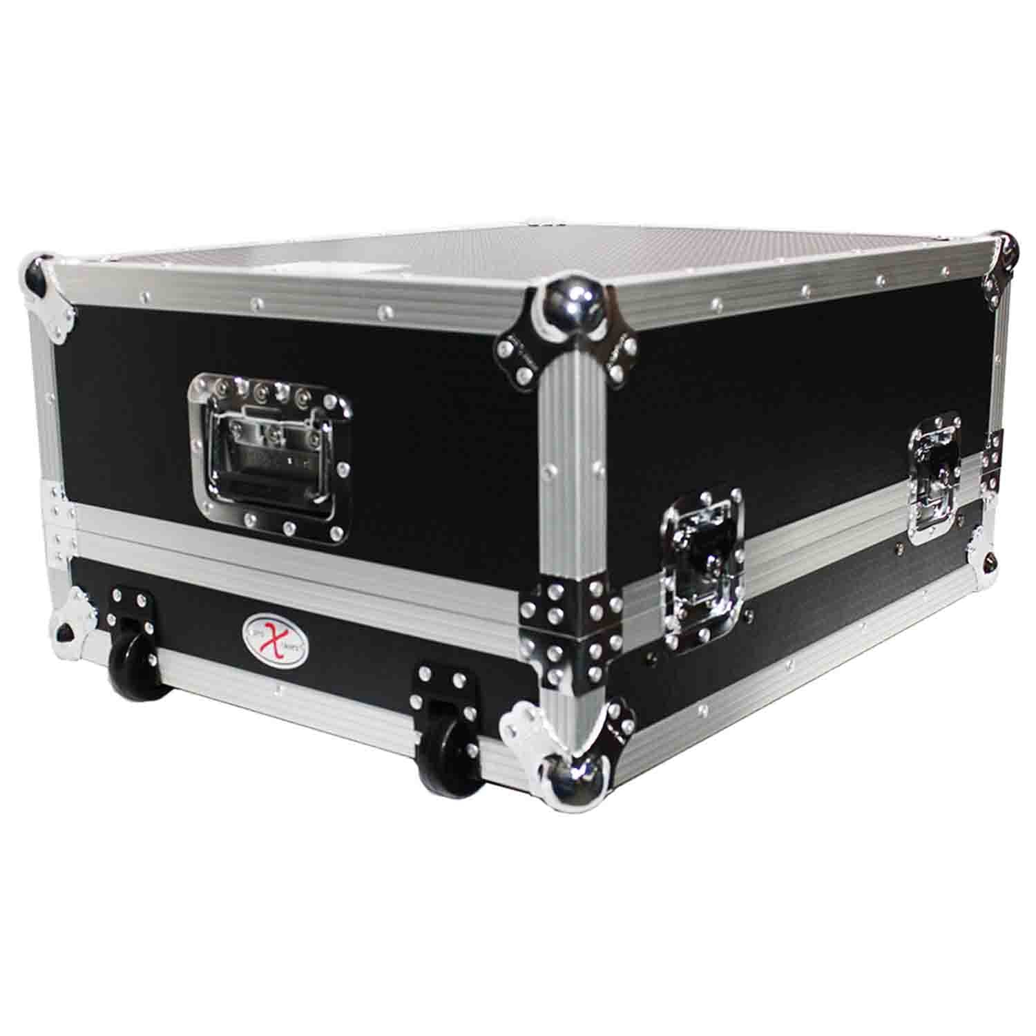 ProX XS-19MIX14ULTHW 19 inch DJ Mixer Case For 16 Channel Mixer With 14U Top Mount - Hollywood DJ