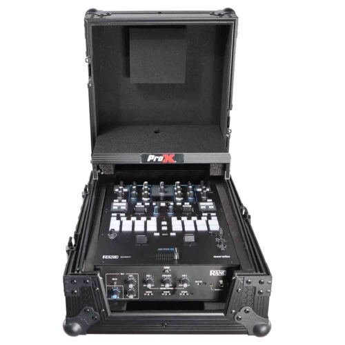 ProX XS-RANE-72-LTBL-MK2 DJ Mixer Road Case With Laptop Shelf for Rane 72 and 70 - 11" - Hollywood DJ