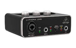 Behringer UM-2, 2X2 USB audio Interface - Hollywood DJ