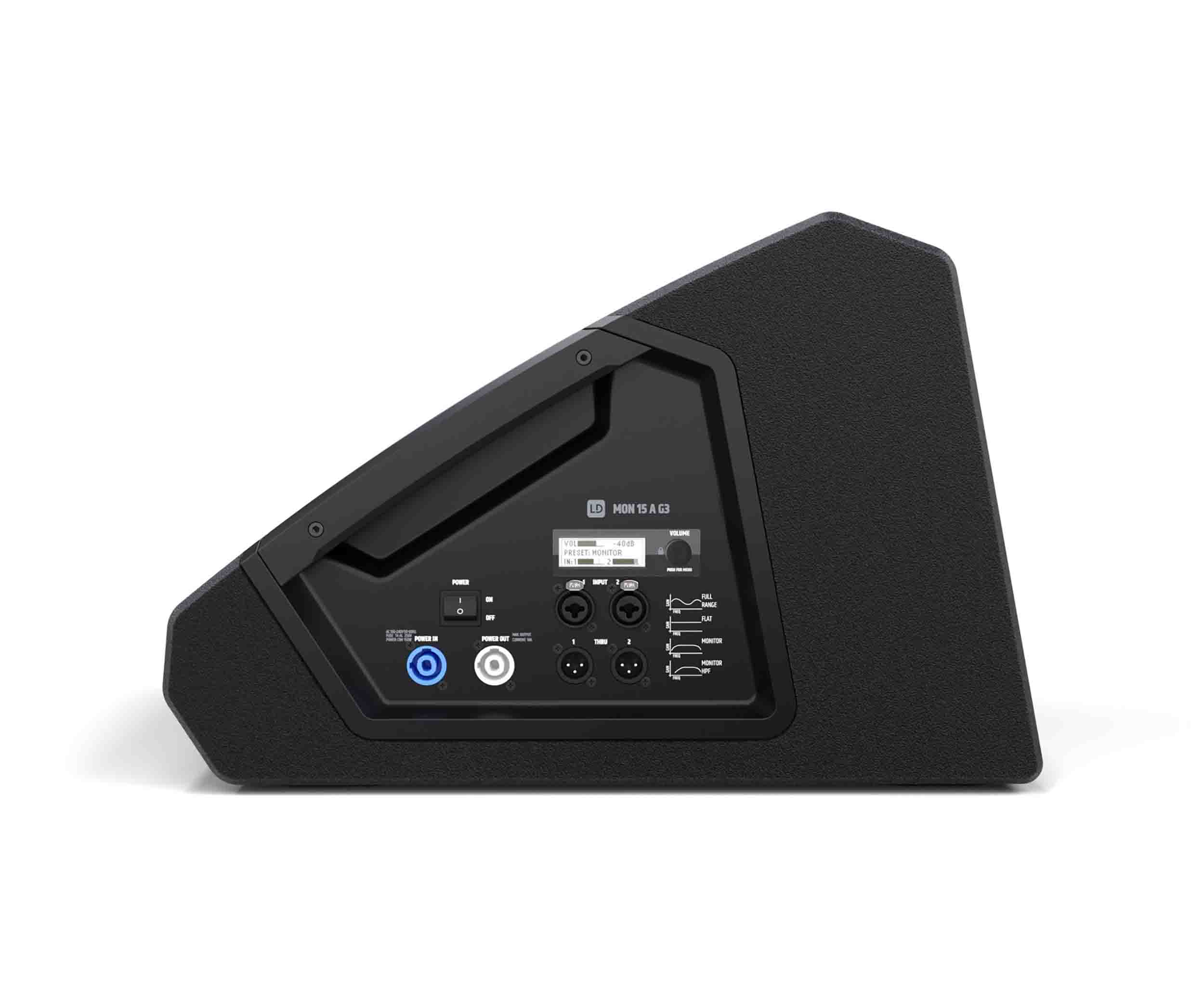 B-Stock: LD System MON 15 A G3, 15" Powered Coaxial Stage Monitor by LD Systems