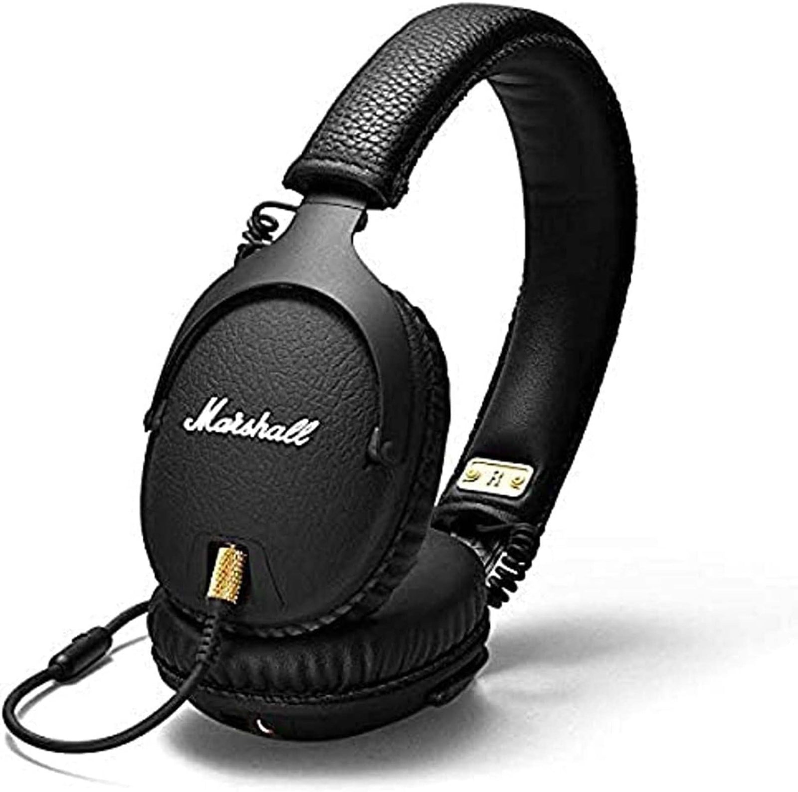 Marshall Headphones M-ACCS-00152 Over the Ear Corded Monitor Headphones - Black - Hollywood DJ