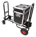ProX X-ROLLNRUN Folding 8-in-1 Multi-Cart Rolling Utility, Dolly Height Adjustable Rolling Hand Truck by ProX Cases