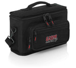 Gator Cases GM-4 DJ Bag for 4 Microphones with Exterior Pockets for Cables - Hollywood DJ