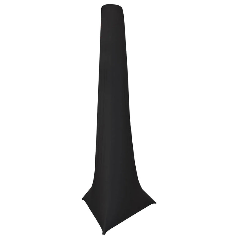 Odyssey SPACS15BLK, Black 15 Feet Tall Crank Stand Slip Scrim - Hollywood DJ