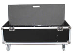 ProX X-EV-EVOLVE50X2W Flight Case for 2 EV Evolve 50 Compact Array Systems with Wheels ATA Style - Hollywood DJ