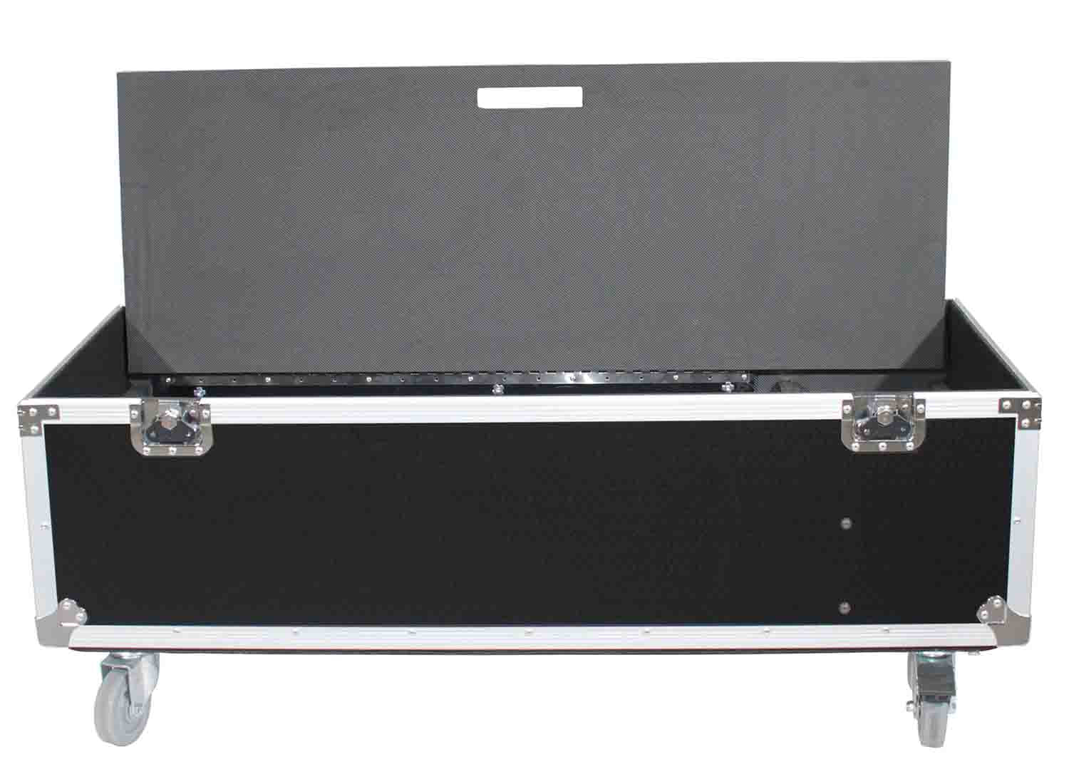 ProX X-EV-EVOLVE50X2W Flight Case for 2 EV Evolve 50 Compact Array Systems with Wheels ATA Style - Hollywood DJ