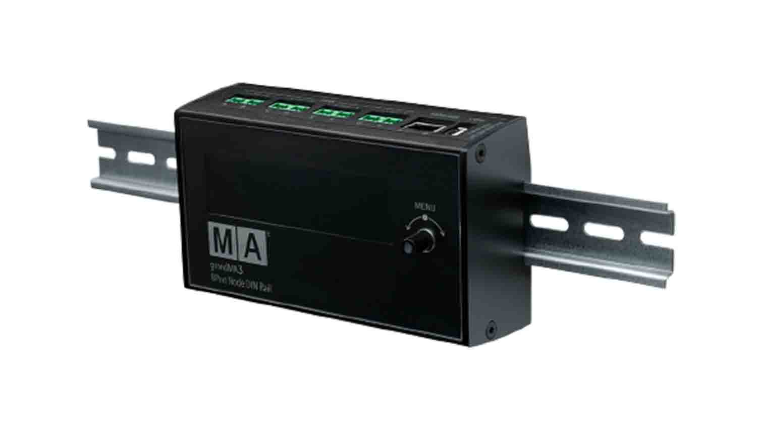 MA Lighting MA4011703 Grandma3 8Port Node DIN-Rail - Hollywood DJ