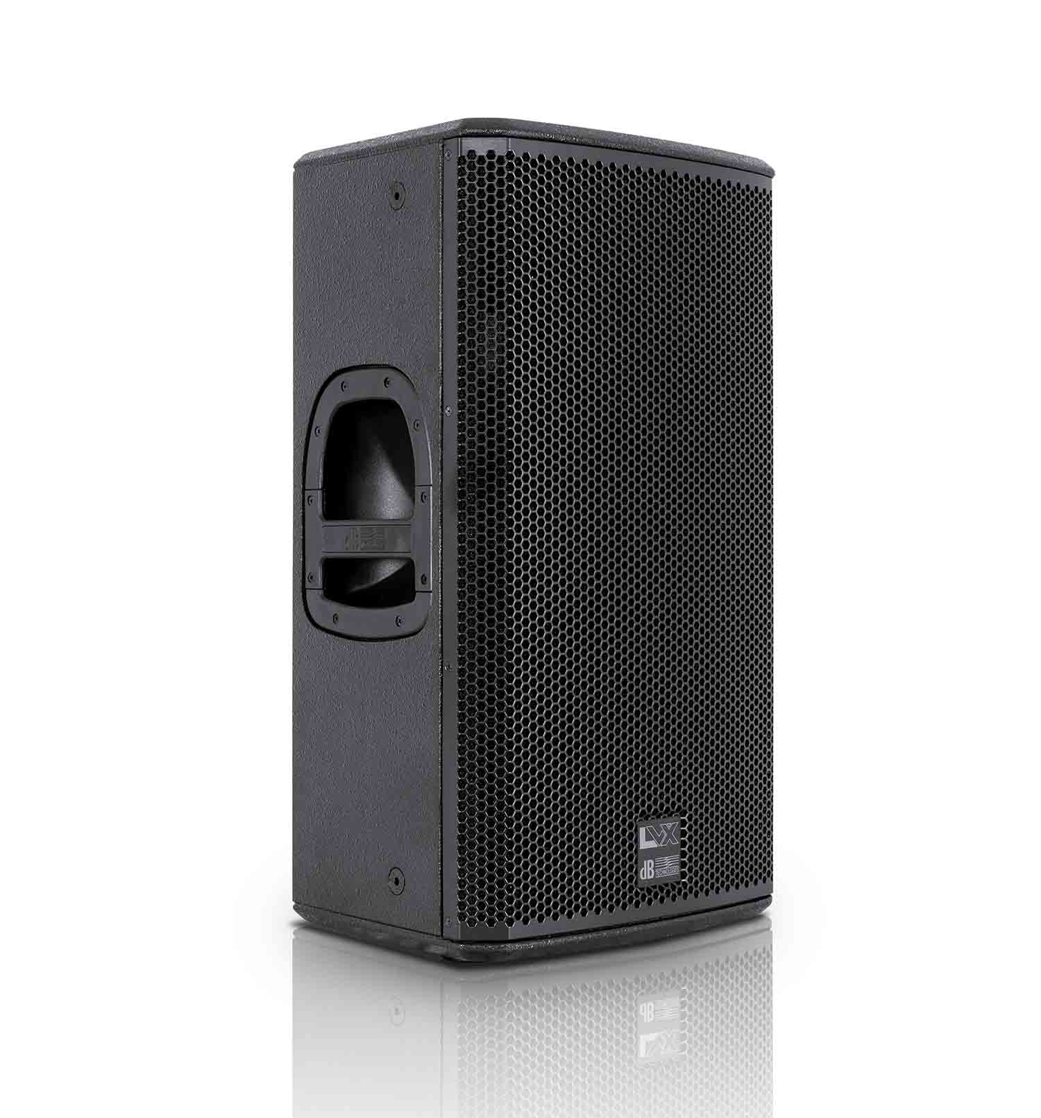 dB Technologies LVX 12, 12" 2-Way Active Speaker 800W - Black - Hollywood DJ