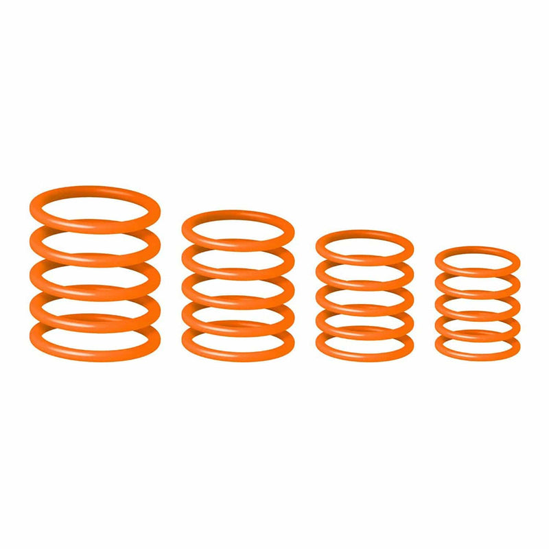 Gravity GRP5555ORG1 Universal Gravity Ring Pack, Electric Orange - Hollywood DJ