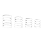 Gravity GRP5555WHT1 Universal Gravity Ring Pack, Ghost White - Hollywood DJ