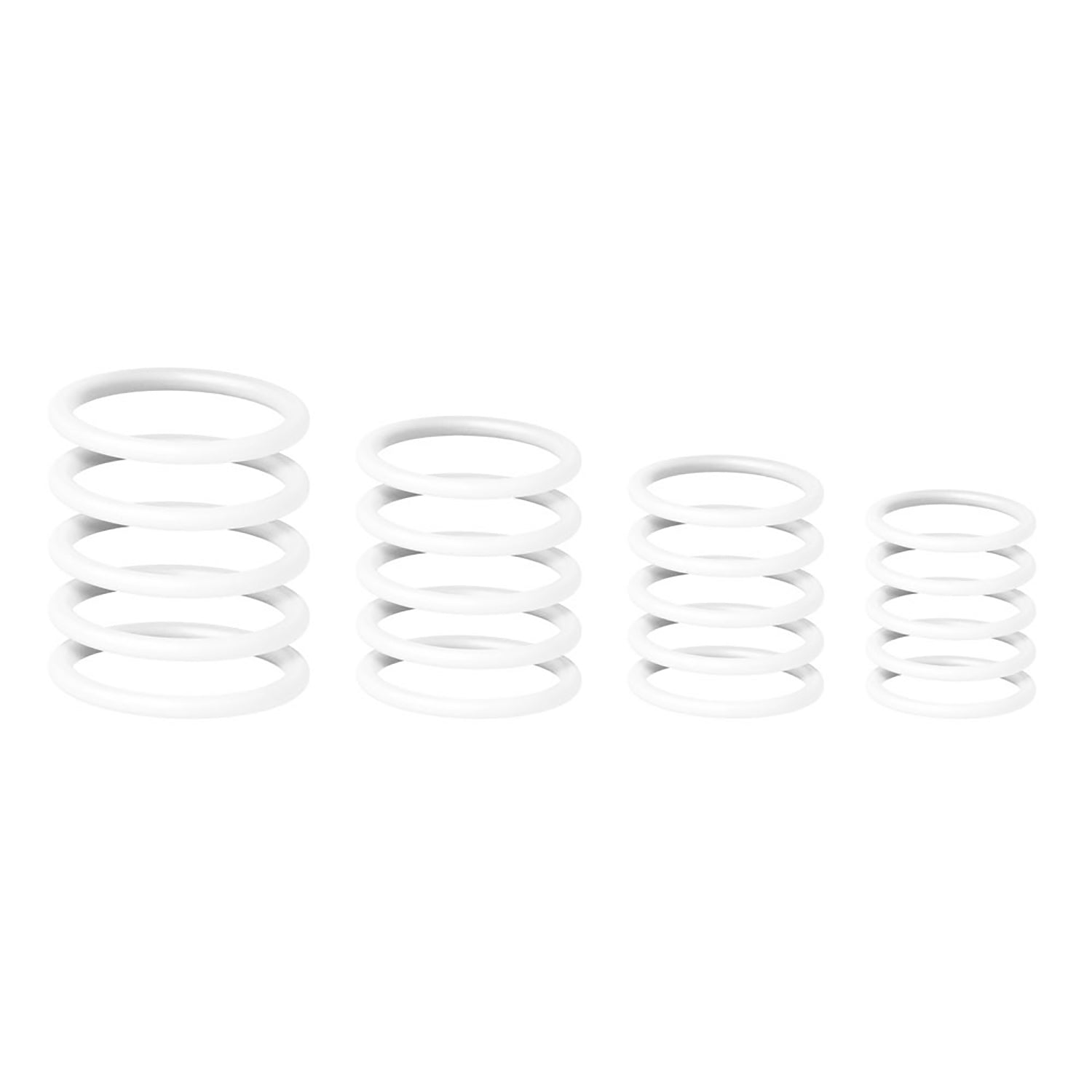 Gravity GRP5555WHT1 Universal Gravity Ring Pack, Ghost White - Hollywood DJ