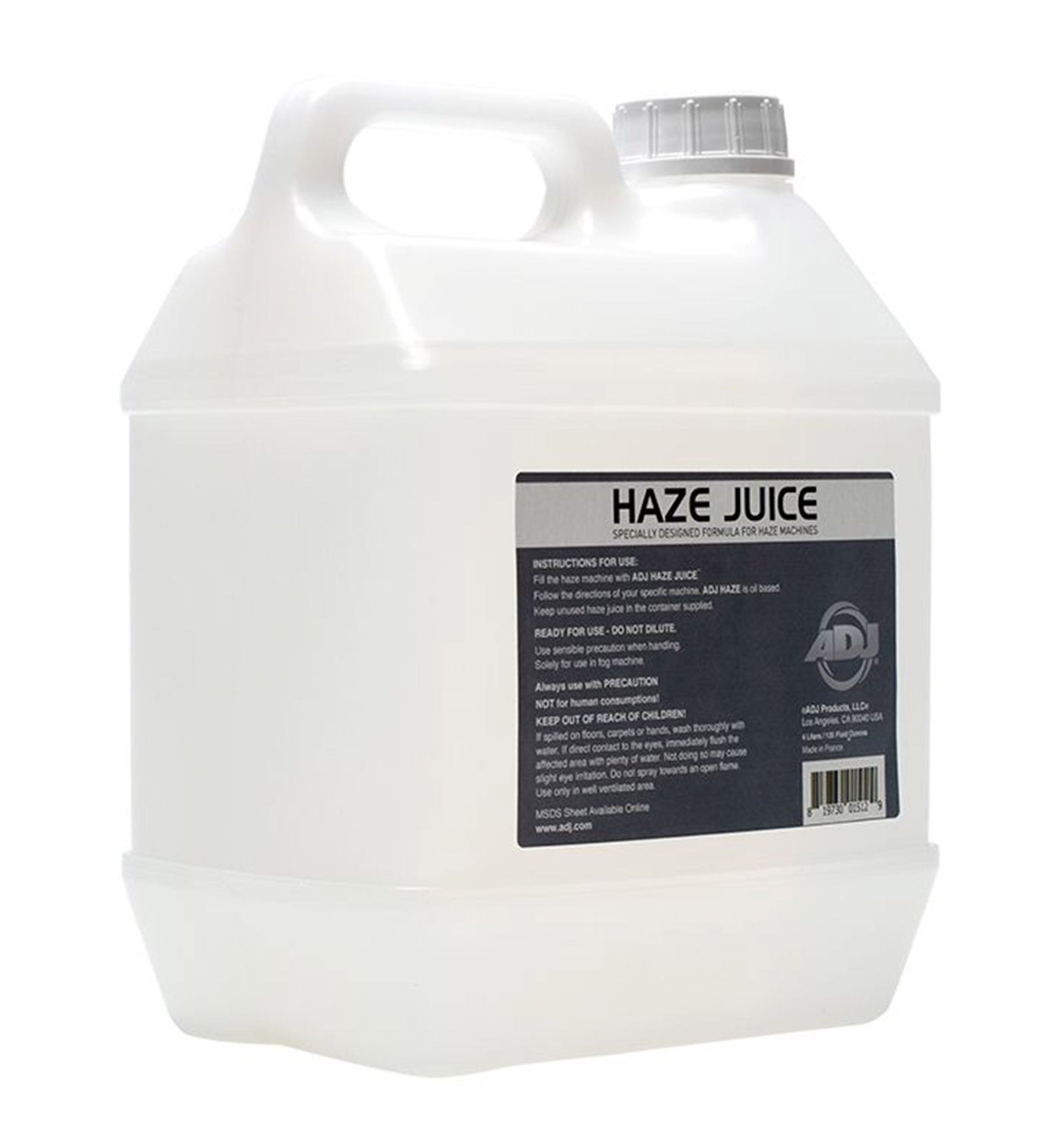 ADJ Products HAZE/G Liquid for Haze Generator Fog Machine - 1 Gallon by ADJ