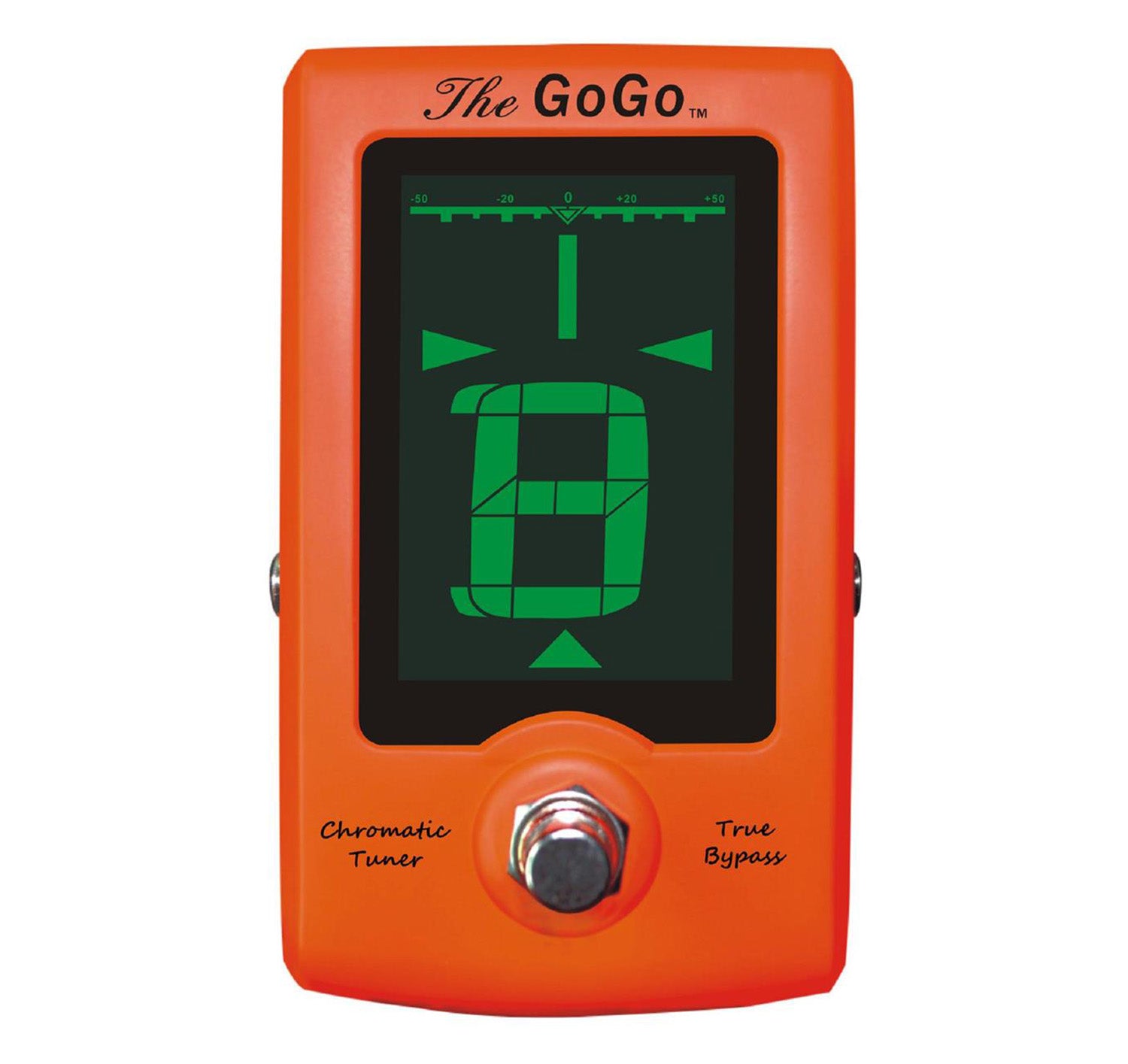 GoGo Tuners Pedal Chromatic Tuner - Orange - Hollywood DJ