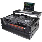 ProX XS-PRIME2 LTBL DJ Flight Case for Denon Prime 2 Standalone DJ System - Black on Black - Hollywood DJ