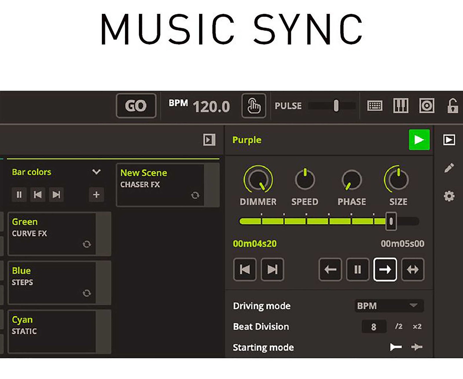 ADJ MYDMX5, DMX Lighting Control Software by ADJ
