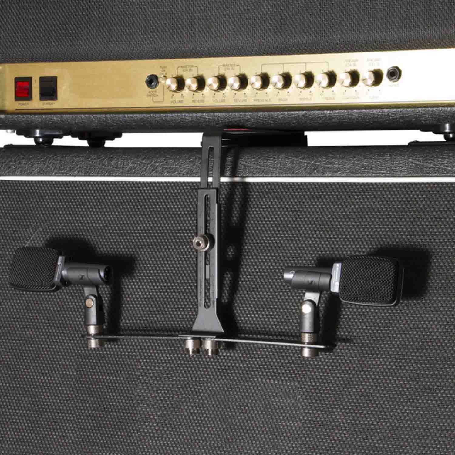 Onstage MY650 Dual Microphone Bar for Amplifier - Hollywood DJ