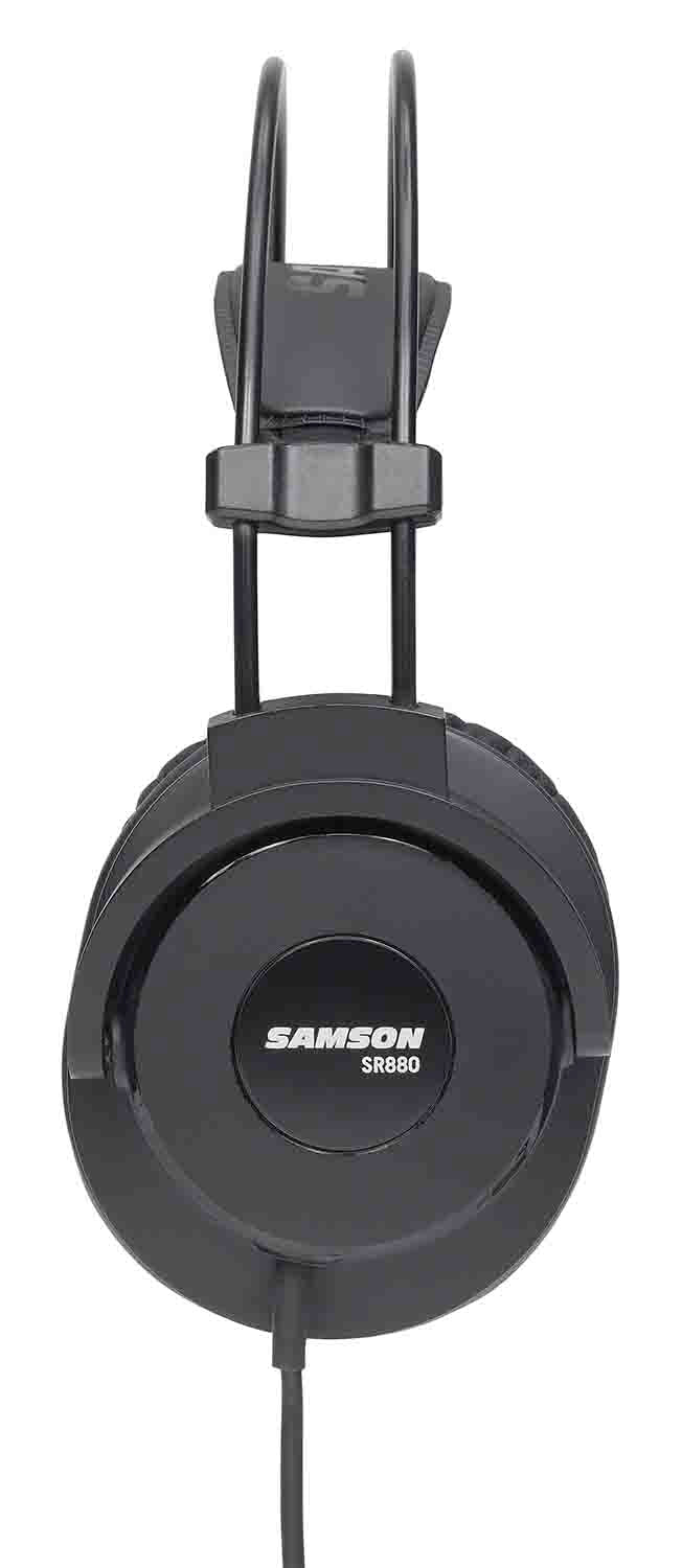 Samson SR880 Closed-Back Over-Ear Studio Headphones - Hollywood DJ