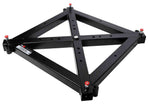 PROX XT-GSB MK3 Universal Vertical Tower Truss Ground Support Base on Wheels with Leveling Jacks for F34, F44 and 12" Bolt truss - Hollywood DJ