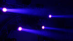JMAZ JZ3006 Crazy Beam 40 Fusion LED Moving Head With 12 Tri-Color (RGB) LED Ring - Hollywood DJ