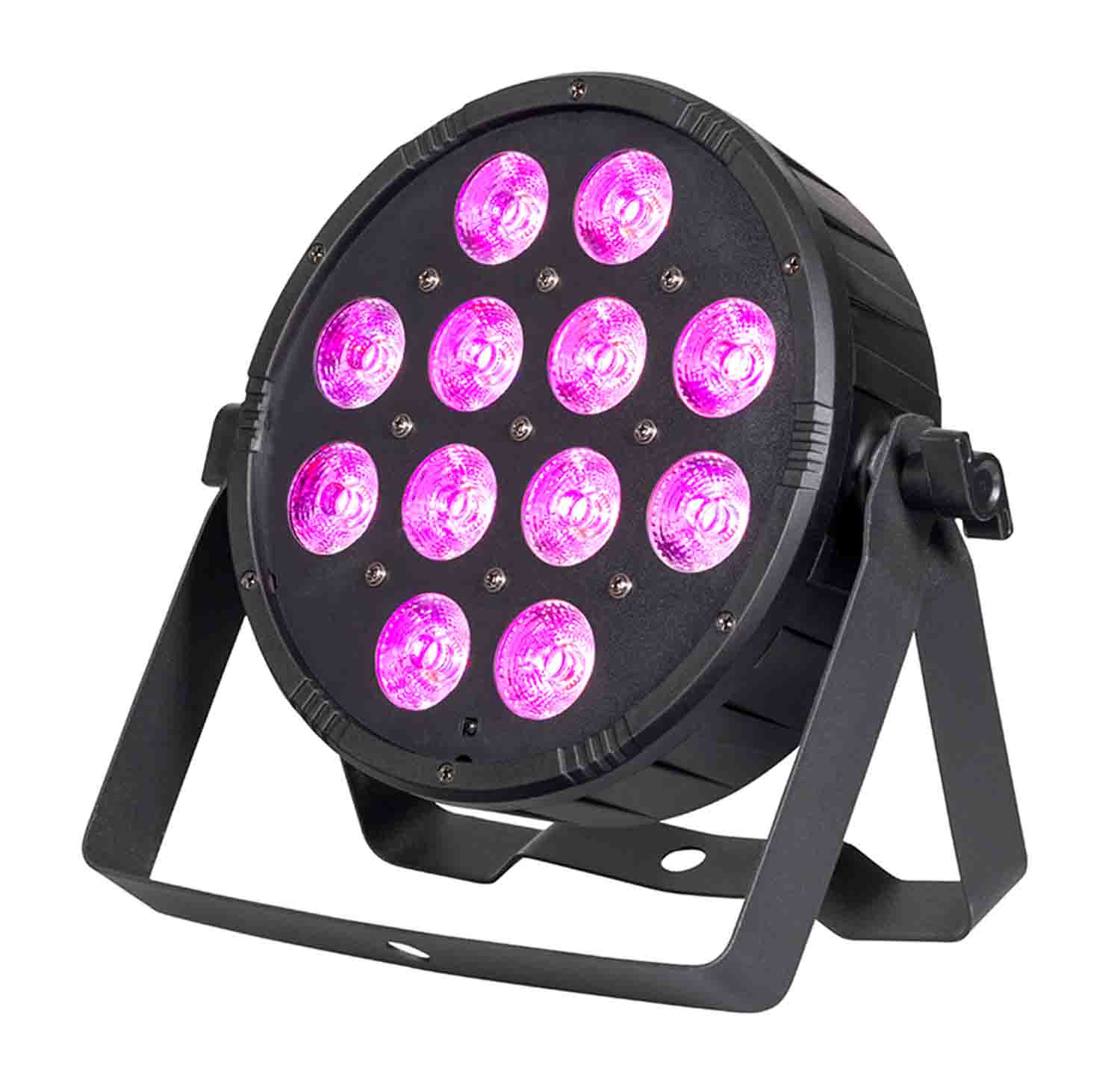 ColorKey CKU-2260 VividPar Hex 12, Hex-Colored RGBAW+UV LED Wash Light - Hollywood DJ
