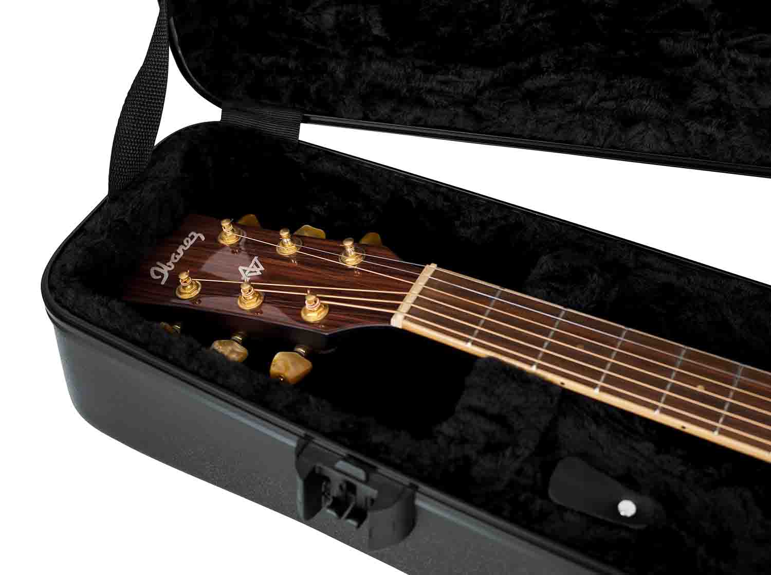 Gator Cases GTSA-GTRDREAD Guitar Case for Dreadnaught Acoustic Guitars - Hollywood DJ