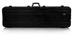 Gator Cases GTSA-KEY88SL Keyboard Case for Slim 88-note Keyboards with Wheels - Hollywood DJ