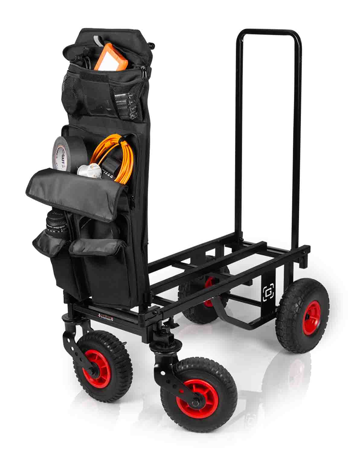 Gator Frameworks GFW-UTL-CART-ACCBAG Accessory Bag for Frameworks Utility Cart Handle - Hollywood DJ