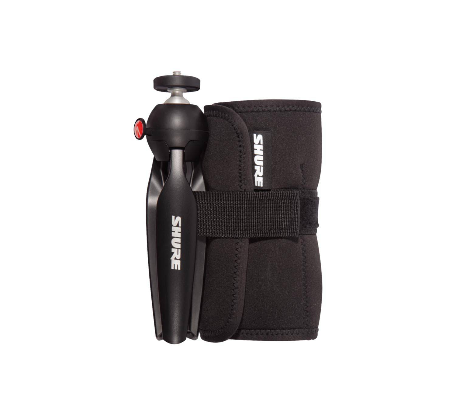 Shure MV88+ Video Kit Digital Stereo Condenser Microphone with Tripod - Hollywood DJ